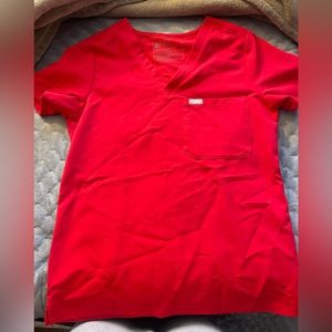 Red  figs XS top and bottom